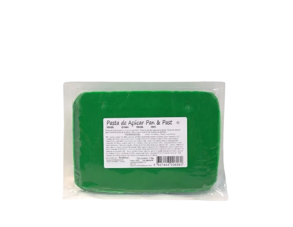 Pasta Verde Embalagem 1 Kg