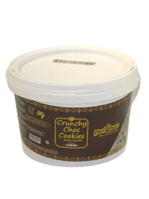 Crunchy Choc Cookies Balde de 3KG