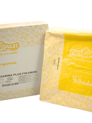 Margarina Plus Folhado Embalagem e Barra