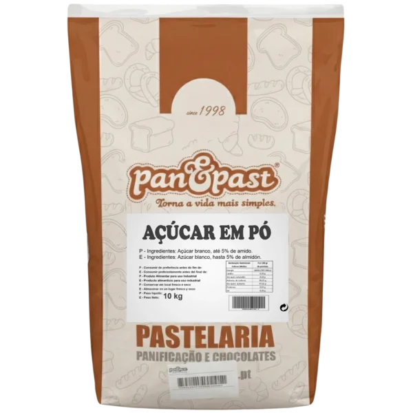 Açúcar em Pó 10Kg