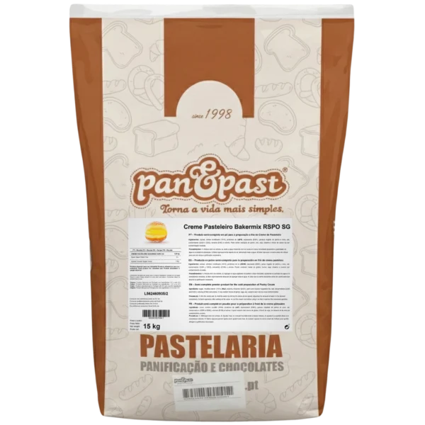 Creme Pasteleiro Bakermix RSPO SG 15KG Creme Pasteleiro Bakermix RSPO SG 15KG