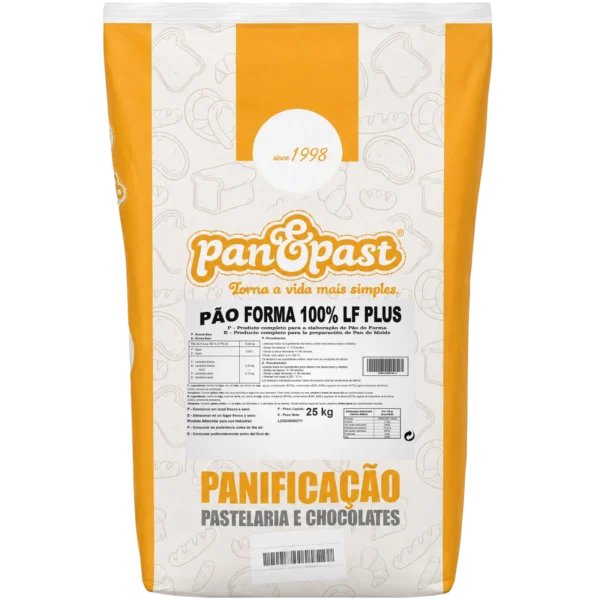 Pão Forma 100% LF Plus 25 Kg Pão de Forma 100% LF Plus