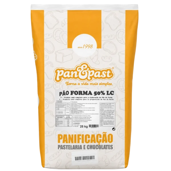 Pão Forma 50% LC 25Kg
