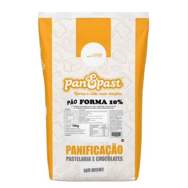 Pão de Forma 10% 10 kg Pão de Forma 10% 10Kg