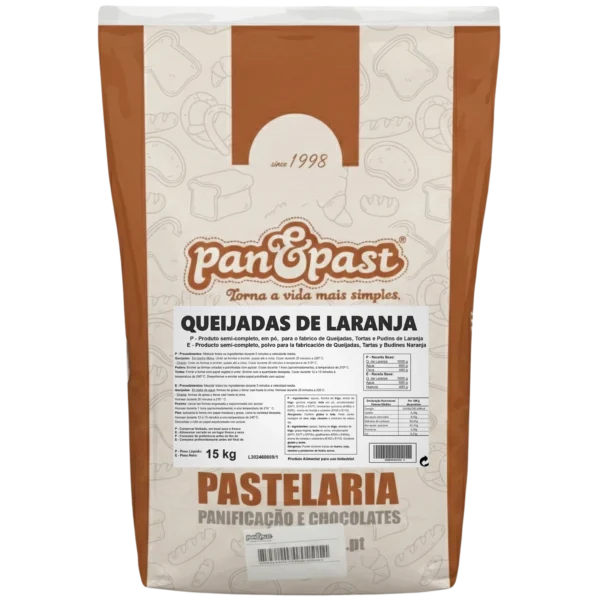 Queijadas de Laranja 15Kg
