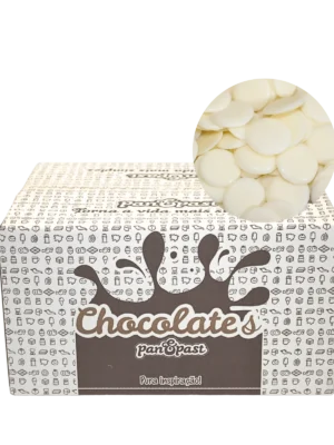 Topchoc Pastilha White Cx. 10Kg