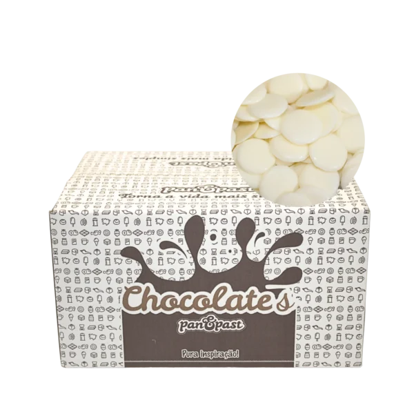 Topchoc Pastilha White Cx. 10Kg Topchoc Pastilha White Cx. 10Kg