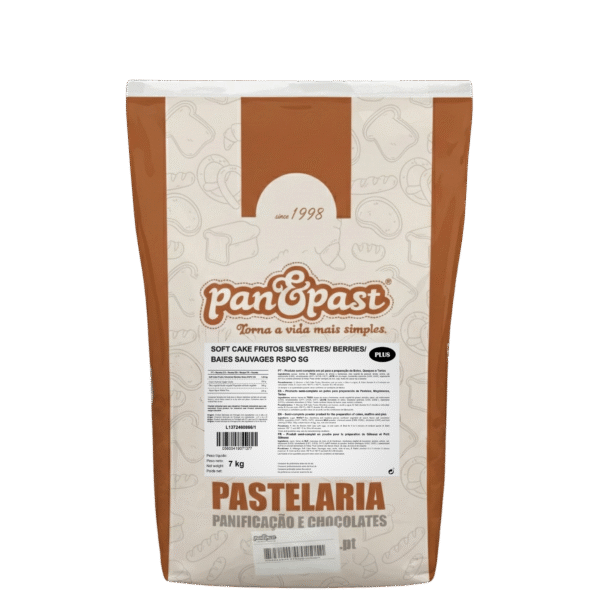 Soft Cake Frt Silvestres Plus (c/Pedaços) RSPO SG 7Kg