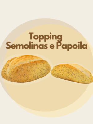 Topping Semolinas e Papoilas