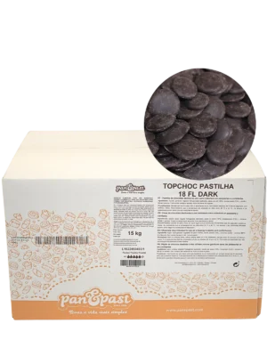 Topchoc Pastilha 18 FL Dark