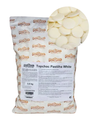 Topchoc Pastilha White 3,5 Kg