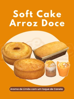 Soft Cake Arroz Doce