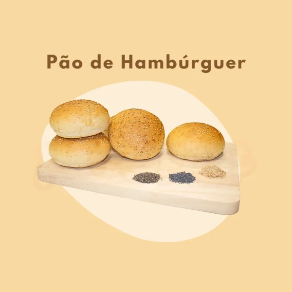Pão de Hambúrguer Pão de Hambúrguer